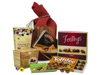 Julchoklad Jutesäck röd 1165g
