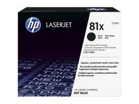 Toner HP CF281XC 81X Svart