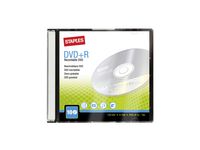 DVD+R STAPLES 4,7GB Slim Case 10/FP