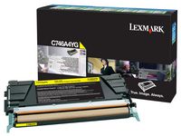 Toner LEXMARK C746A1YG gul