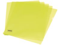 Staples Aktmapp A4 0.12 gul (påse 100 st)