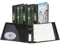 Ringpärm BETTER BINDER A4 m.fönster sv.