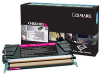 Toner LEXMARK X746A1MG magenta