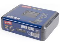 Staples Kassalåda från Staples®, 12 tums, mörkgrå