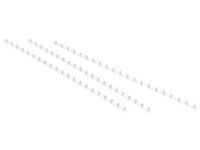 Plastspiral STAPLES A4 19mm Vit 25/FP
