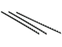 Plastspiral STAPLES 8mm svart 100/FP