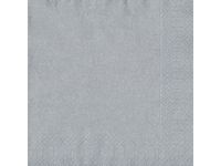 Servett 3-lag 33x33cm Silver 50/FP