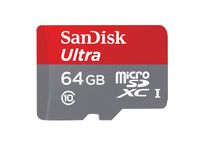 Minneskort SANDISK MicroSDHC Ultra 64GB