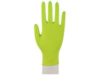Handske nitril puderfri grön XL 100/FP