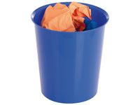 Papperskorg STAPLES 16 L blå
