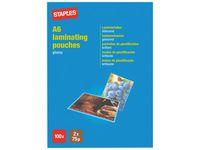 Laminat STAPLES A6 Klar 75 mic 100/FP