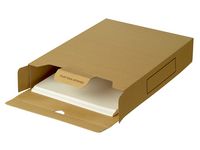 Arkivbox STAPLES A4 brun 50/FP