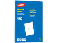 Staples Etikett 70x37mm (fp om 2400 st)