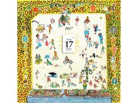 Burde Väggkalender Hela året runt - 1760