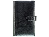 Burde Planner skinn Svart - 4524