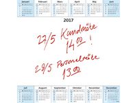 Burde Årsöversikt Whiteboard - 2473