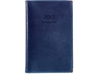 Burde Fickagenda konstläder Blå - 3327