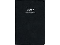 Burde Lilla Agendan konstläder Svart - 1128