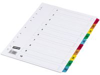 Register STAPLES kartong A4 170g 1-10