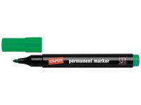 Märkpenna STAPLES rund 1-3mm grön
