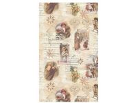 Julpapper 70cmx20m Silent night