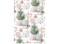 Hedlunds OF SWEDEN Julpapper Pinetree (rulle om 165 m)