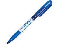 Whiteboardpenna STAPLES rund blå 10/FP