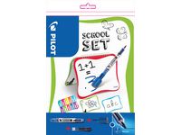 Pilot Skol set WB med penna (set om)