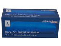 Frys- och förvaringspåse LLD 3L (40)
