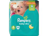 Pampers Barnblöja S6 15+kg (package 40 each)