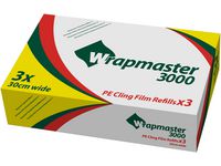 Plastfilm PE Wrapmaster 3000 30cmx300m