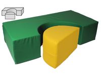 Mjuka klossar Tunnel (package 2 each)