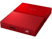 HDD Ext. WD My Passport 2,5" 3.0 4TB Röd