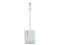 Leitz Kabel MiniDP-VGA Adapter Vit