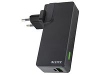Leitz Laddare Vägg USB+PowerBank 3000mAh