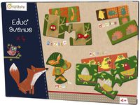 Avenue Mandarine Spel 4-i-1 Skogen