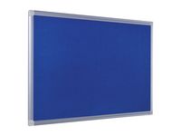 Anslagstavla Maya Blue Alu 900x600mm
