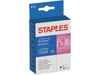 Bläckpatron STAPLES LC970/1000M magenta