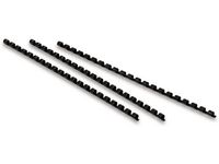 Plastspiral STAPLES 6mm svart 100/FP