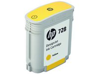Bläckpatron HP F9J61A 728 Gul