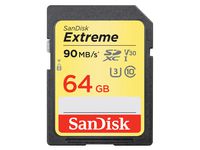 Minneskort SANDISK SDHC 64GB Extreme