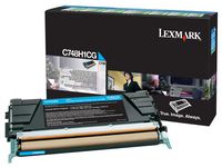 Toner LEXMARK C748H1CG cyan