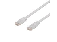 Kabel DELTACO Nätverk UTP Cat6 10m Vit
