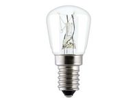 GE Glödlampa E14 Päron 230V 15W Klar 26X57mm