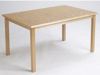 Akustikbord  80x140cm Beige höjd 72cm