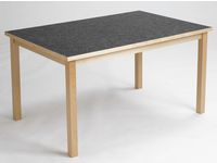 Akustikbord  80x120cm Antracit höjd 58c