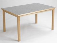 Akustikbord  80x140cm Ljusgrå höjd 64cm