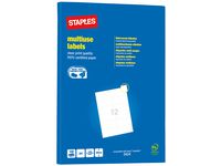Etikett STAPLES 105x48mm 1200/FP