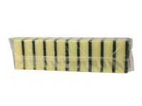 Skursvamp utan grepp Grön 10-pack