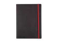 Ant.bok OXFORD Black n´Red B5 soft linj